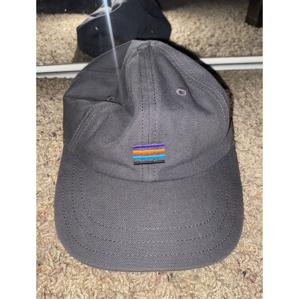 Vintage Patagonia P-6 Label Logo Trad Cap Baseball Hat Unisex Forge Grey